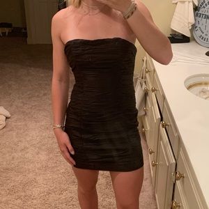 NWT black minidress